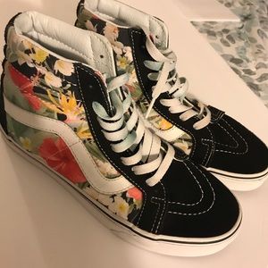 VANS Floral Sk8 High Top Woman